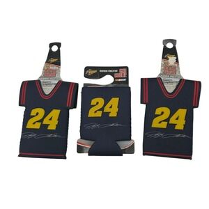 Vtg Jeff Gordon #24 Dupont (2) Bottle Koozies  (1) Can Koozie Winners Circle NEW